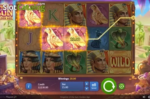 Скрин9. Kingdom of the Sun: Golden Age слот