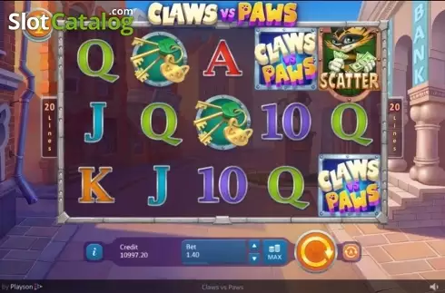 Скрин3. Claws vs Paws слот