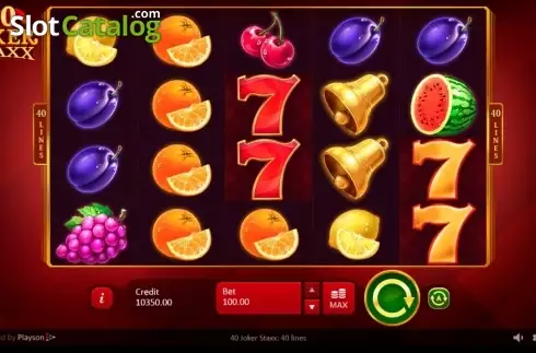 Скрин4. 40 Joker Staxx: 40 lines слот