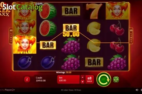 Скрин5. 40 Joker Staxx: 40 lines слот