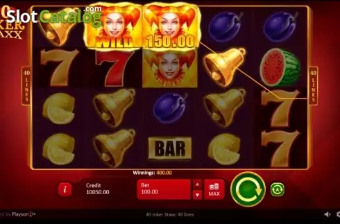 Скрин6. 40 Joker Staxx: 40 lines слот