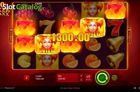 Скрин7. 40 Joker Staxx: 40 lines слот