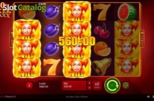 Скрин8. 40 Joker Staxx: 40 lines слот