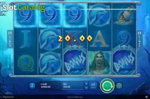 Скрин3. God of Wild Sea слот