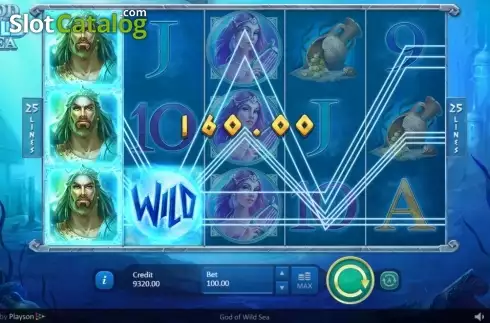 Скрин6. God of Wild Sea слот