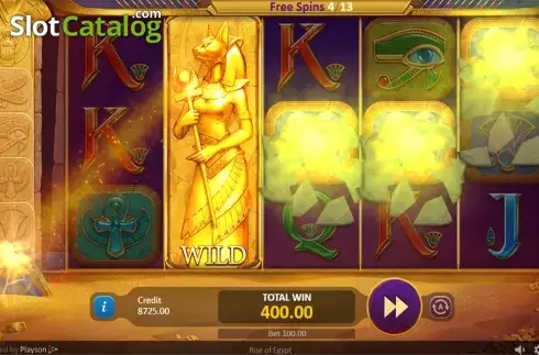 Скрин9. Rise of Egypt слот