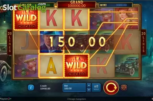 Скрин4. Chicago Gangsters слот