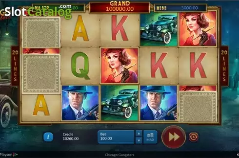 Скрин5. Chicago Gangsters слот
