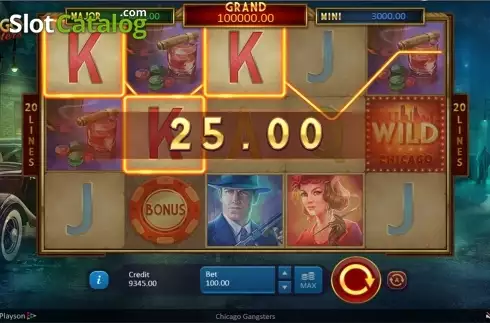Скрин7. Chicago Gangsters слот