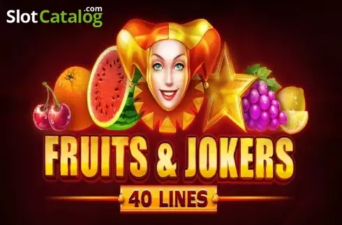 Fruits and Jokers: 40 lines слот