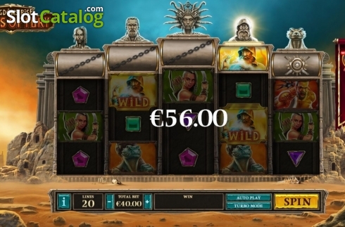 Скрин4. Kingdoms Rise: Sands of Fury слот
