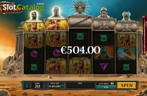 Скрин5. Kingdoms Rise: Sands of Fury слот