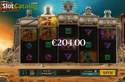 Скрин6. Kingdoms Rise: Sands of Fury слот