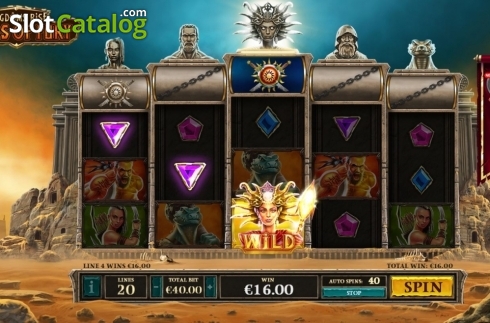 Скрин7. Kingdoms Rise: Sands of Fury слот