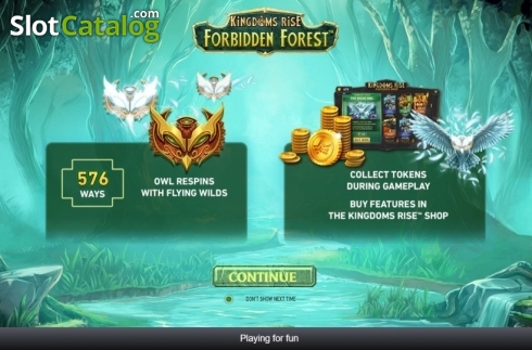 Скрин3. Kingdoms Rise: Forbidden Forest слот