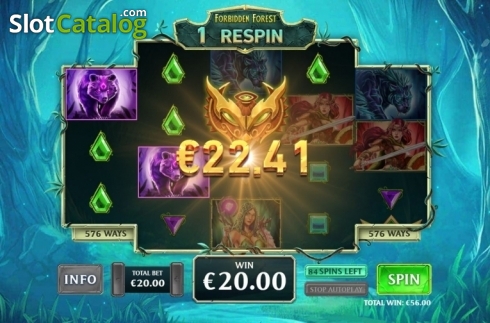 Скрин6. Kingdoms Rise: Forbidden Forest слот