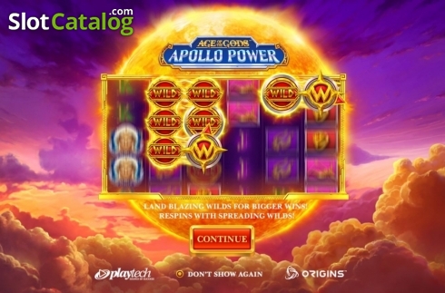 Скрин2. Age of the Gods: Apollo Power слот