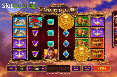 Скрин4. Kingdoms Rise: Captain's Treasure слот