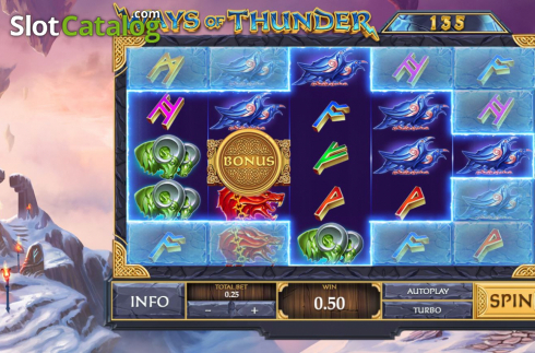 Скрин3. Age of the Gods: Norse - Ways of Thunder слот