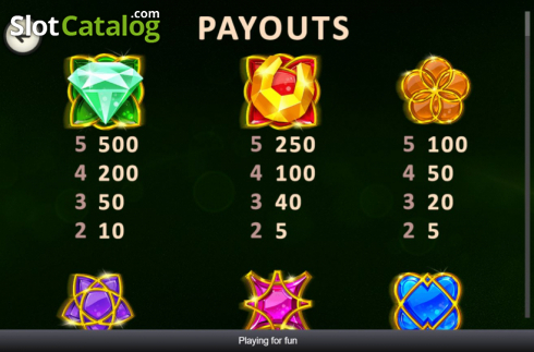 Скрин8. Lucky Emeralds слот