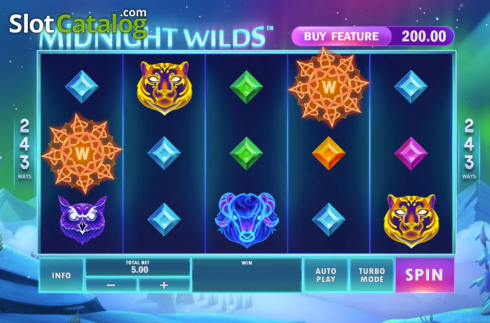 Скрин3. Midnight Wilds слот