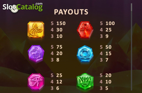 Скрин8. Egyptian Emeralds слот