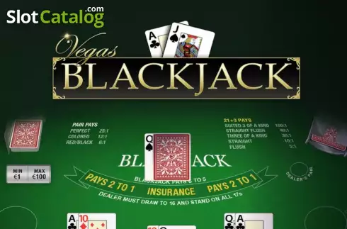 Vegas Blackjack (Playtech Origins) логотип
