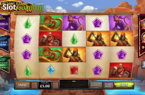 Скрин3. Kingdoms Rise Chasm of Fear слот
