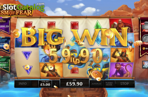 Скрин5. Kingdoms Rise Chasm of Fear слот