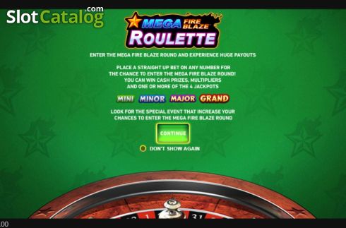 Скрин3. Mega Fire Blaze Roulette слот