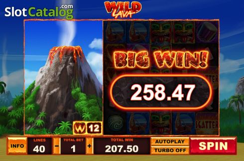 Скрин4. Wild Lava слот