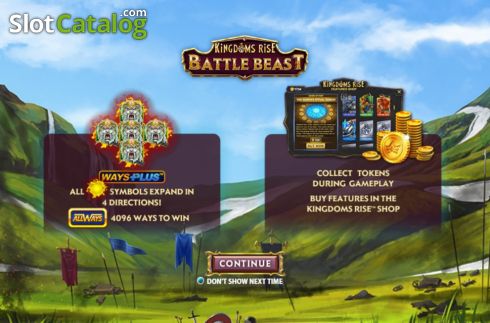 Скрин2. Kingdoms Rise Battle Beast слот
