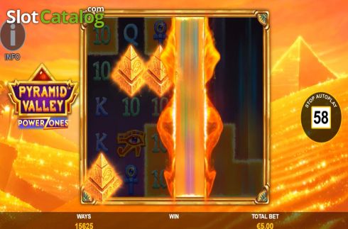 Скрин4. Pyramid Valley Power Zones слот