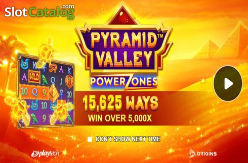 Скрин2. Pyramid Valley Power Zones слот