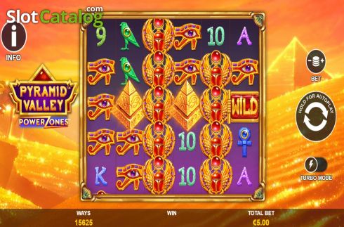 Скрин3. Pyramid Valley Power Zones слот