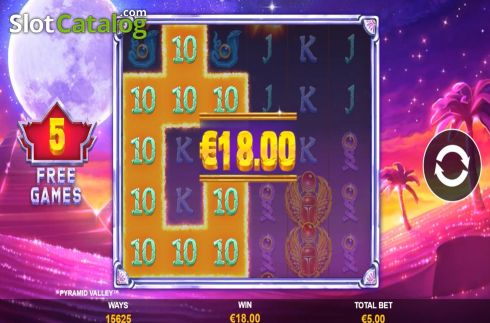 Скрин6. Pyramid Valley Power Zones слот