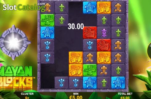 Скрин2. Mayan Blocks слот