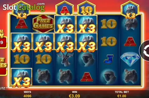 Скрин9. Rhino Blitz слот