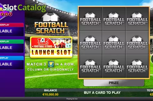 Скрин2. Football Scratch (Playtech Origins) слот