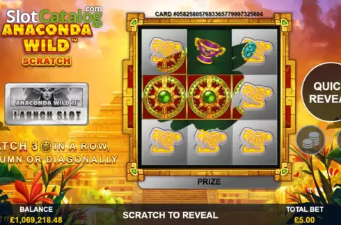 Скрин3. Anaconda Wild Scratch слот