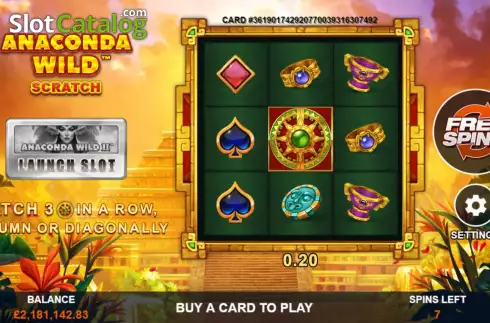Скрин4. Anaconda Wild Scratch слот
