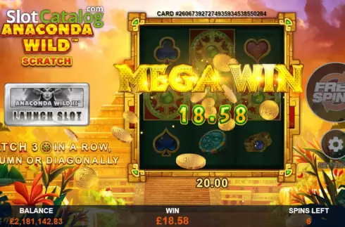 Скрин5. Anaconda Wild Scratch слот