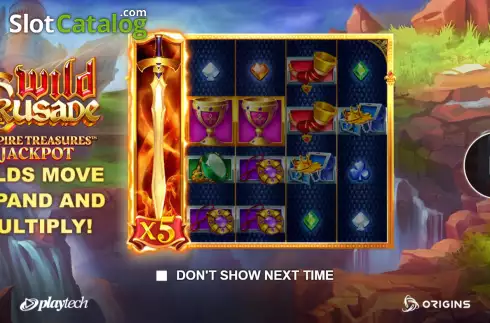 Скрин2. Wild Crusade Empire Treasures слот