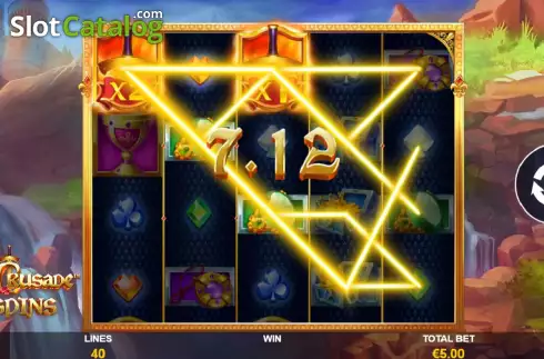 Скрин9. Wild Crusade Empire Treasures слот