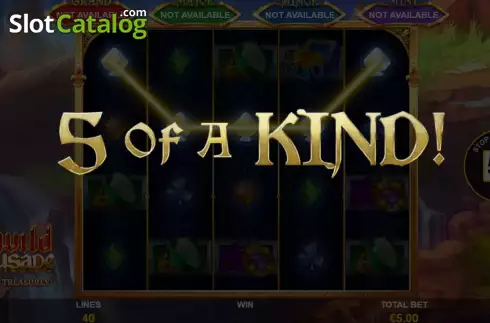 Скрин5. Wild Crusade Empire Treasures слот