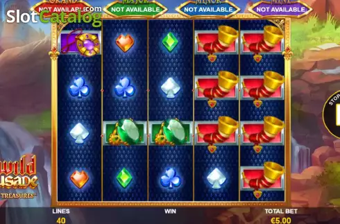 Скрин3. Wild Crusade Empire Treasures слот