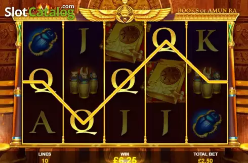 Скрин4. The Mummy Books of Amun Ra слот
