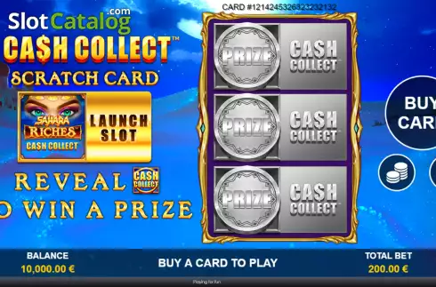 Скрин2. Cash Collect Scratch Card слот