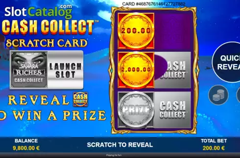 Скрин4. Cash Collect Scratch Card слот