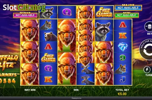 Скрин3. Buffalo Blitz Megaways слот
